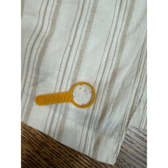 Zara Womens Cotton Blend Striped Cut Out Mini Dress Size Small Modern‎ Beachy - Picture 8 of 13